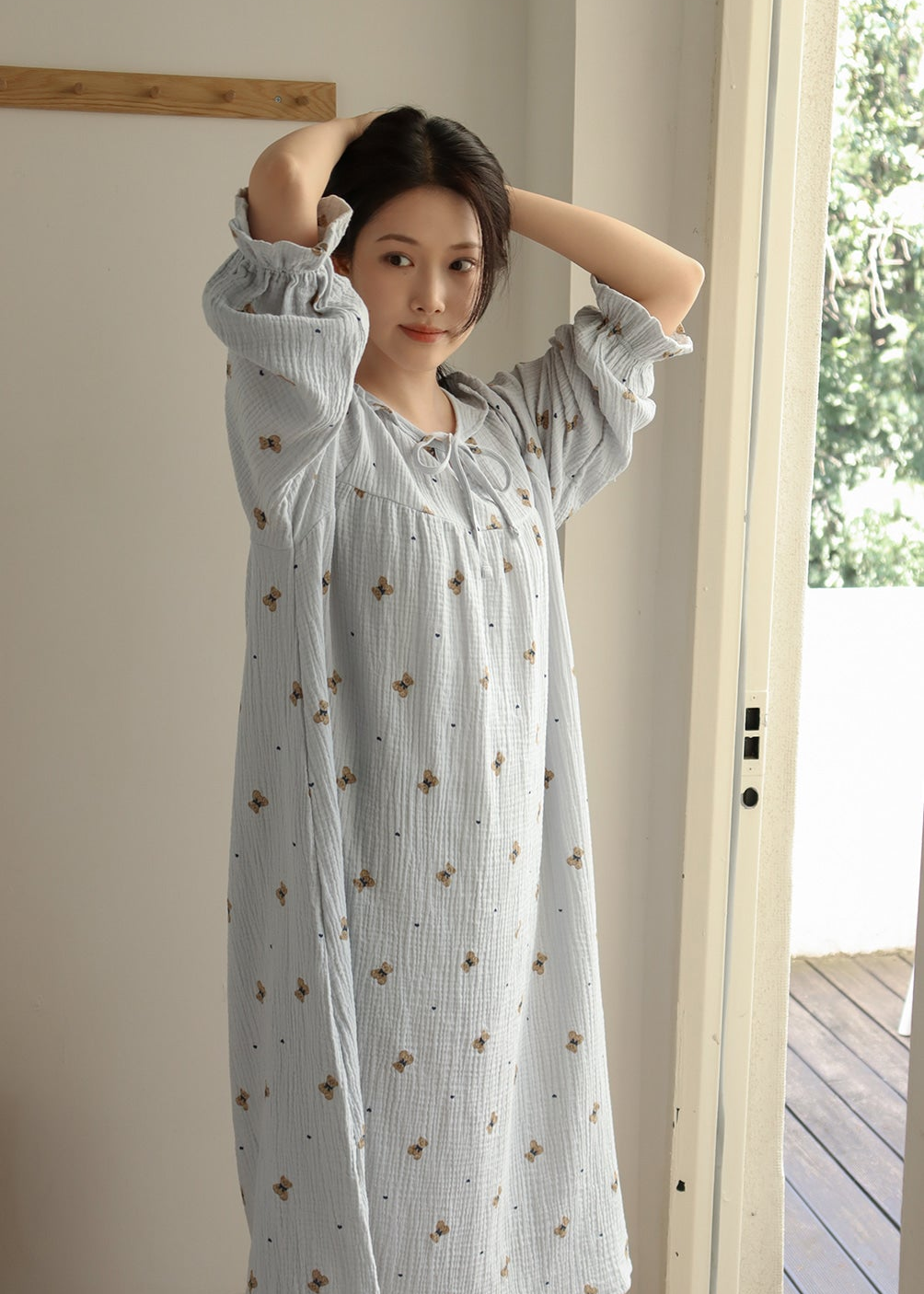 Romantic Mandy Bear LS Dress