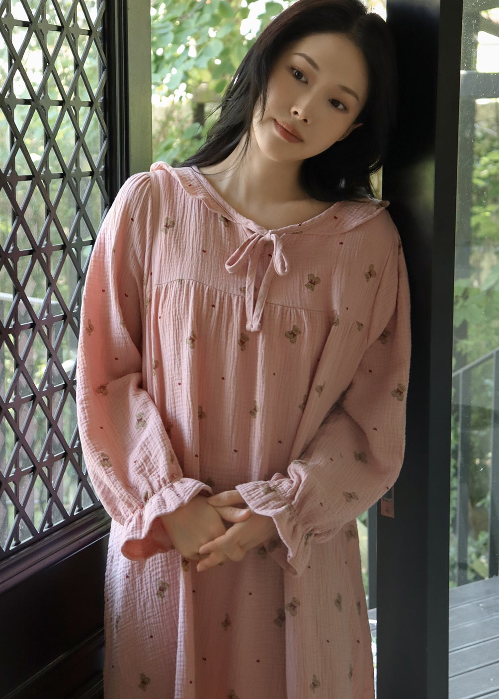 Romantic Mandy Bear LS Dress