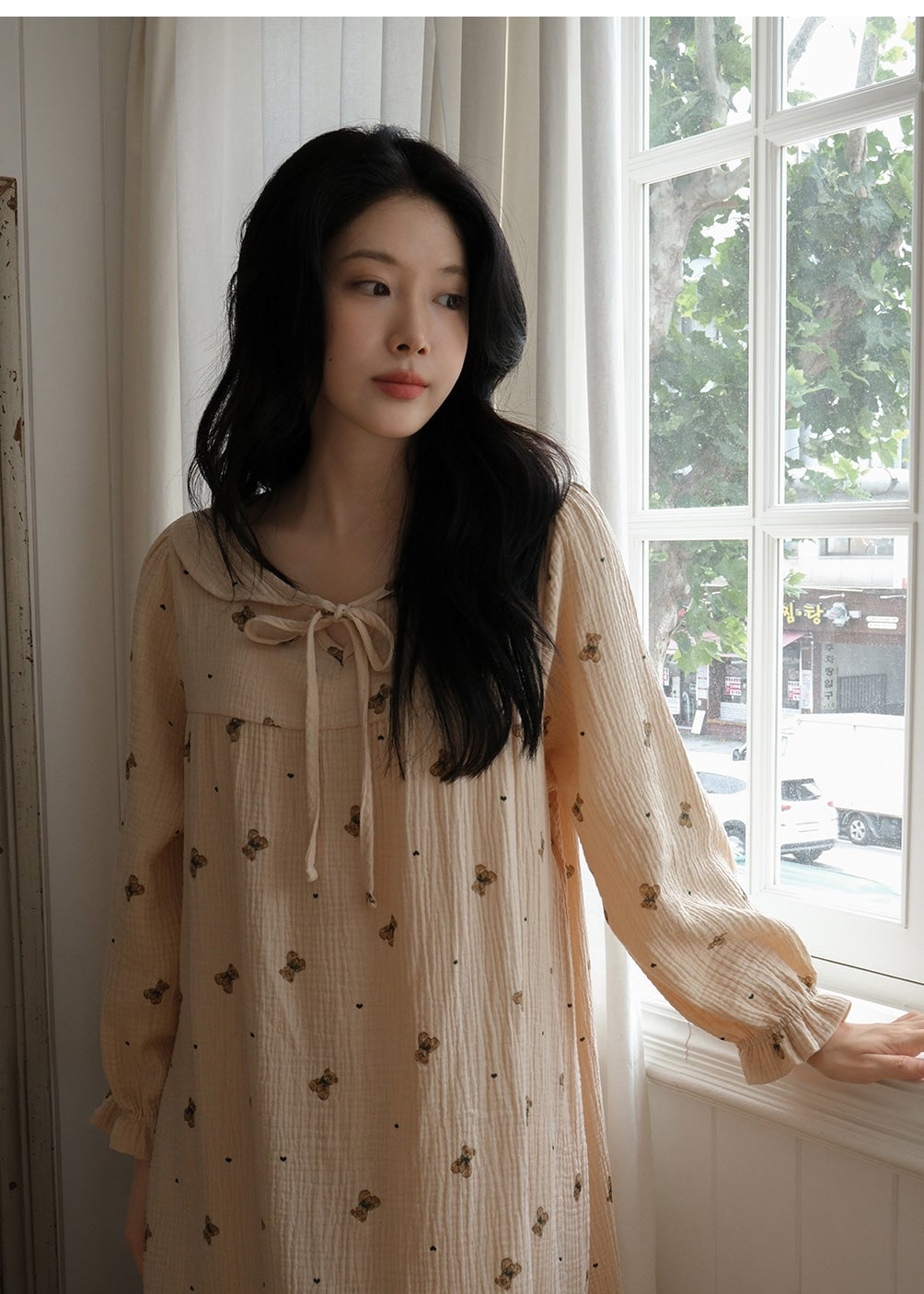 Romantic Mandy Bear LS Dress
