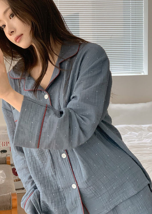 Relaxed Cotton Pajama Set