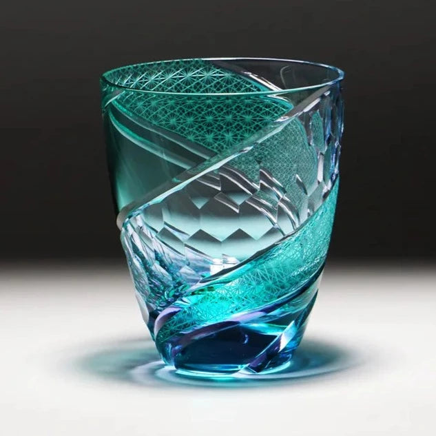 Rinzen Kiriko Tall Glass