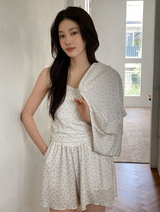 Softy Flower Short Sleeve 3pcs Set