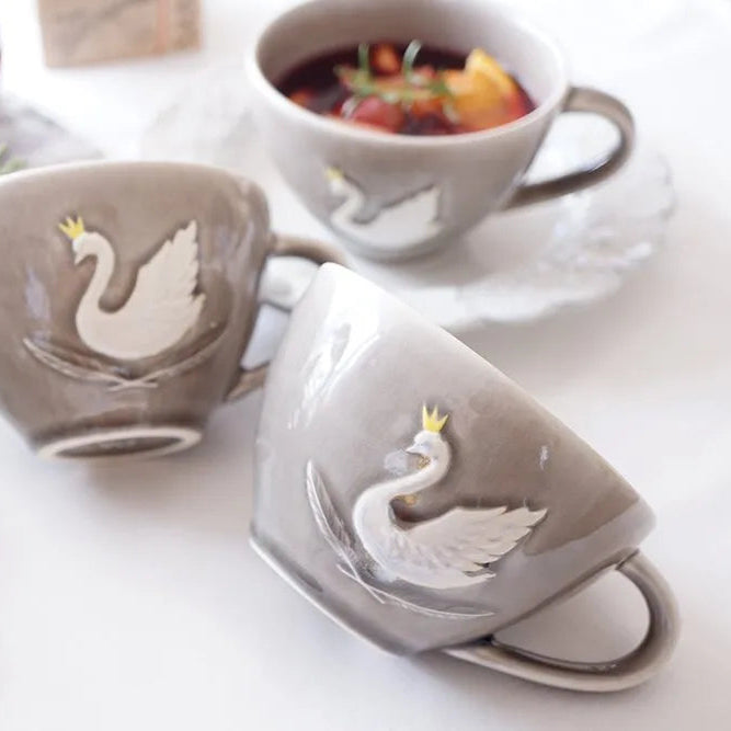 Swan Latte Cup
