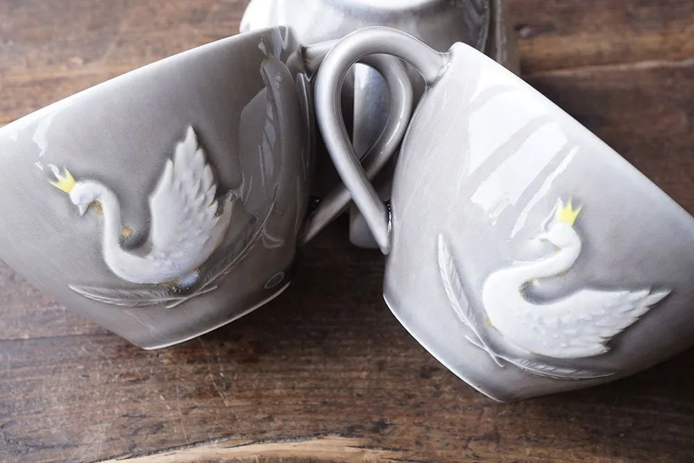 Swan Latte Cup
