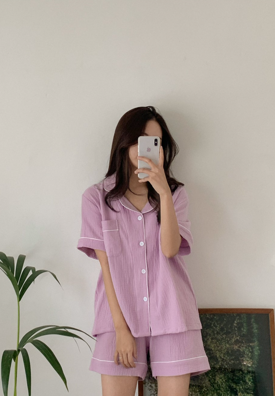 Seven Days Short Sleeve Pajamas