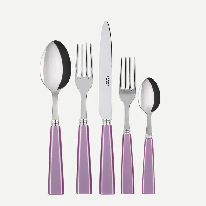 Sabre Icone Shiny Cutlery - Lilac