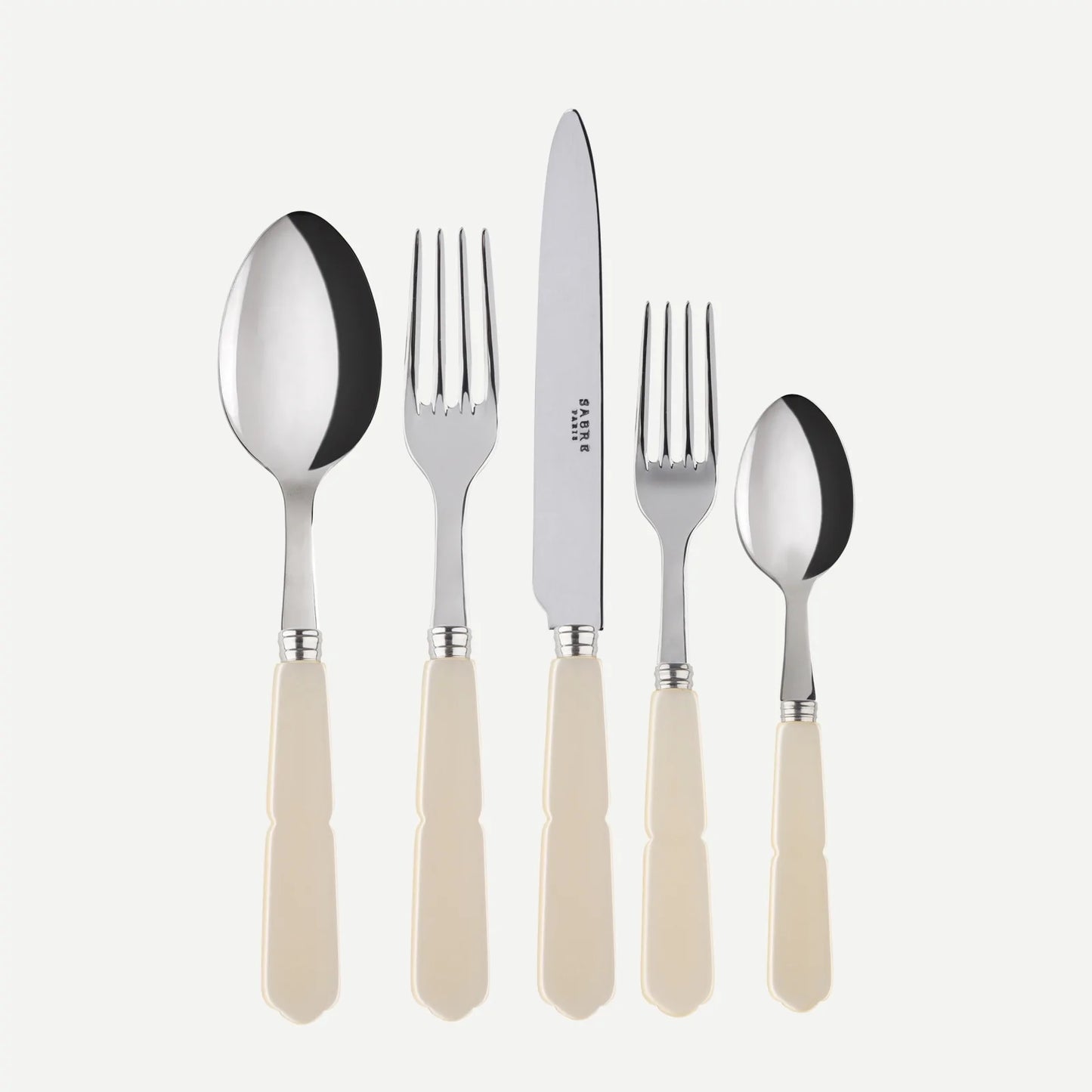 Sabre Gustave Shiny Cutlery - Pearl
