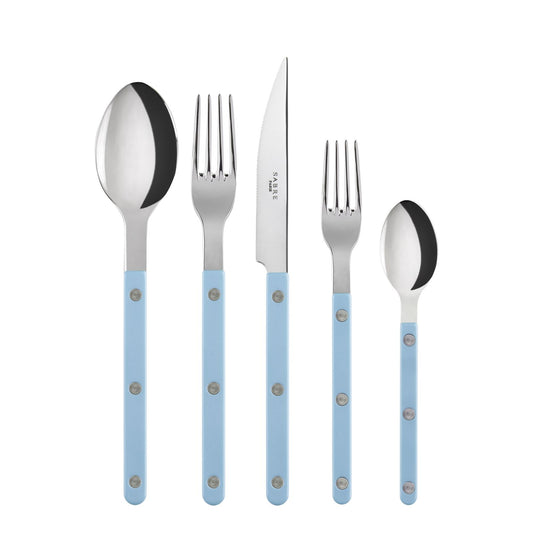 Sabre Bistrot Shiny Cutlery - Pastel Blue