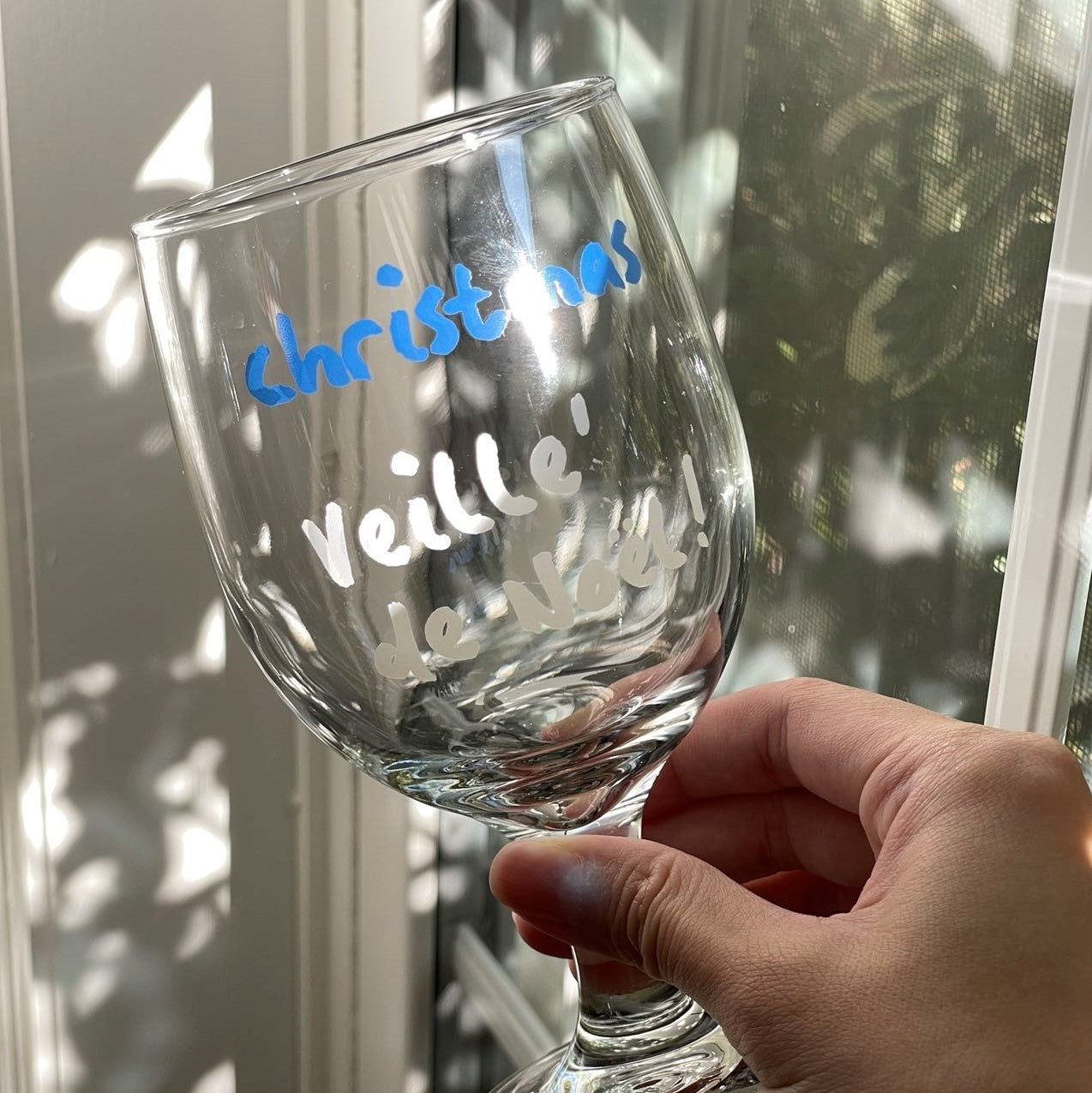 Noel Wine Glass – little sure thing
