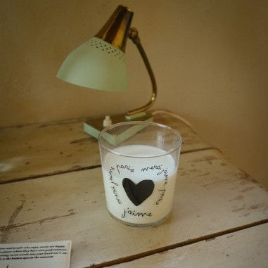 Merci J'aime, Paris Glass Cup