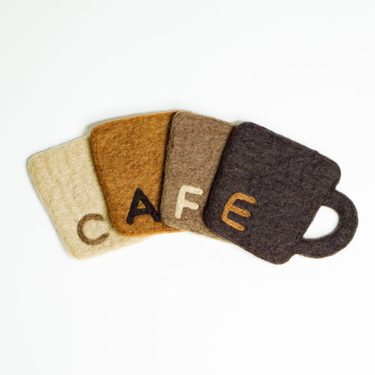 "C" "A" "F" "E" Coaster