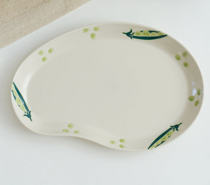 Hasami Ware Fresh Art Dinning Set - Bean