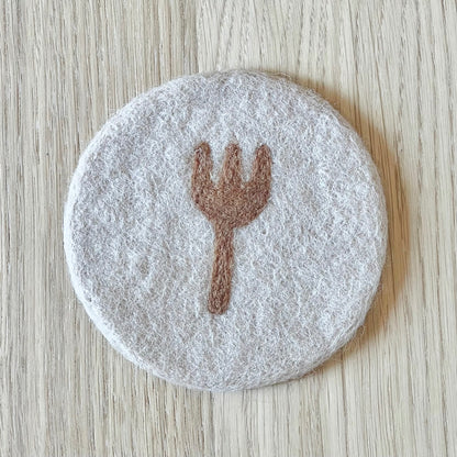 "Flatware" Coaster