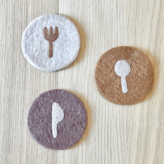 "Flatware" Coaster