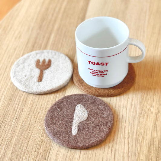 "Flatware" Coaster