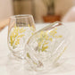 Flower Tumbler Glass Gift Set - Mimosa