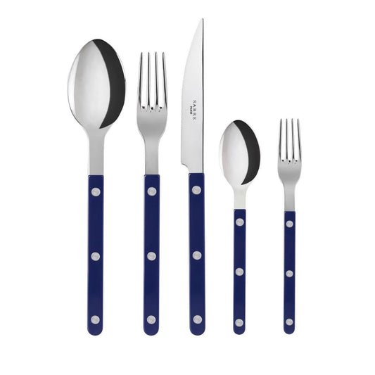 Sabre Bistrot Shiny Cutlery - Navy Blue