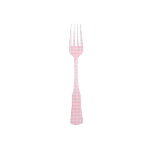 Sabre Charm Gingham Cake Fork
