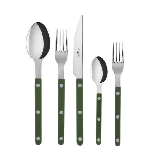 Sabre Bistrot Shiny Cutlery - Green