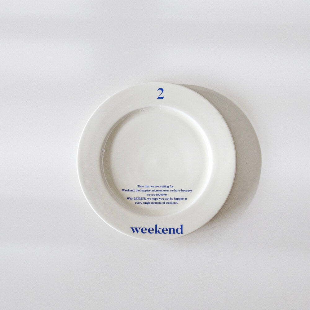'Ivory' Weekend Plate