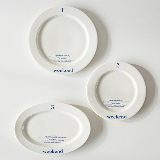 'Ivory' Weekend Plate