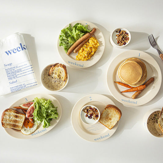 'Butter' Weekend Plate