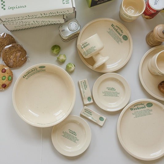 'Butter Green' Holiday Set