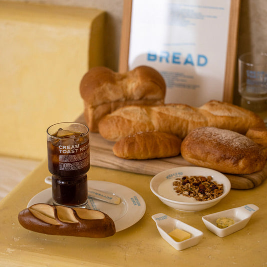 Cream Toast Glass 'Cream'