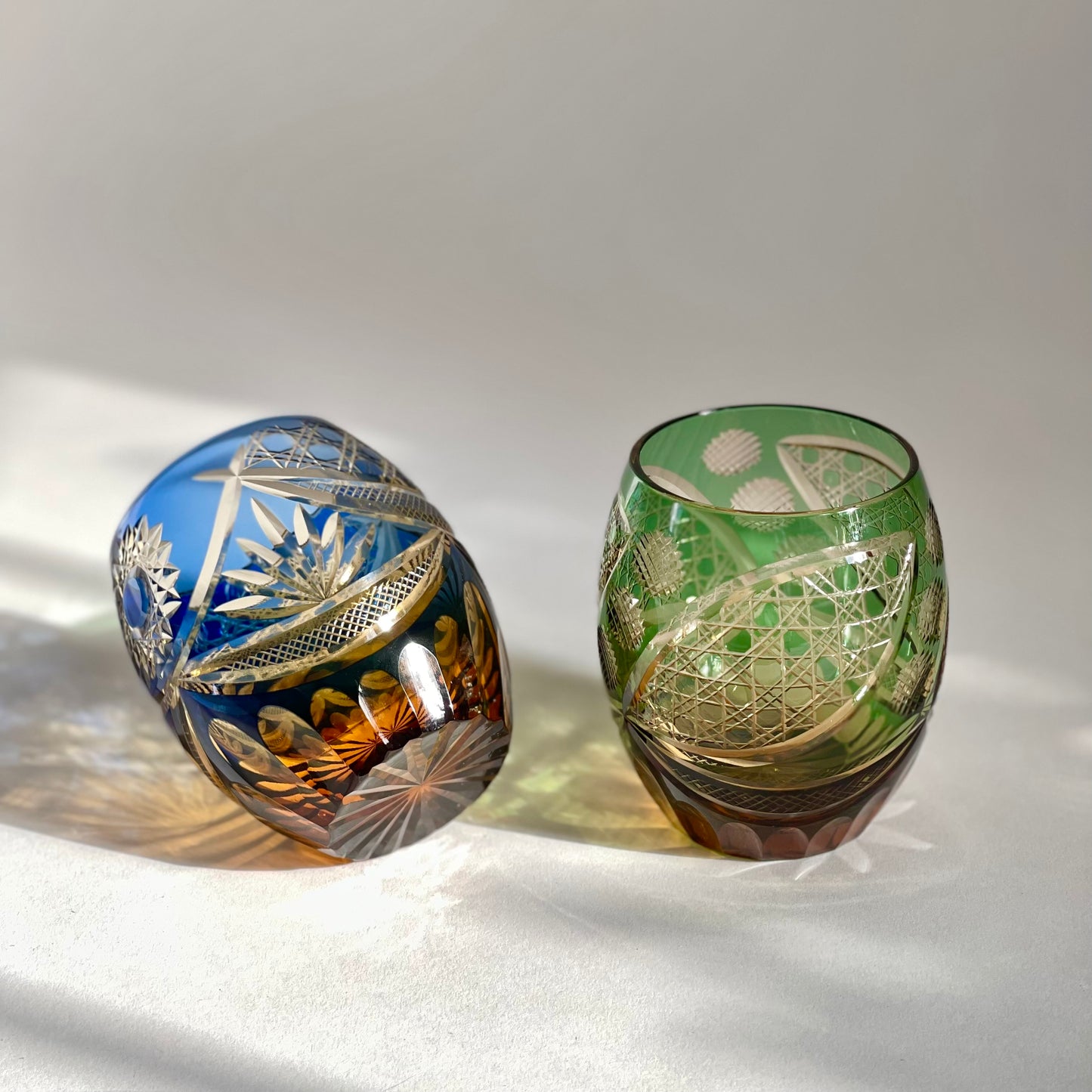 Saika Kiriko Glass Tumbler