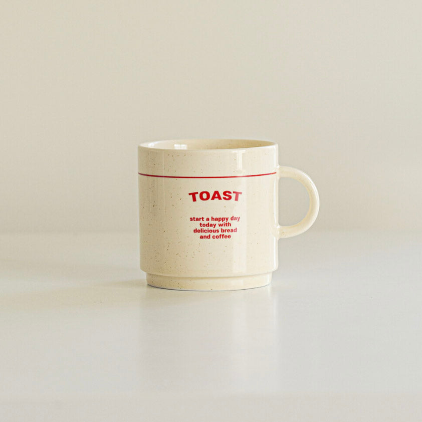 'Red Butter' Toast Mug